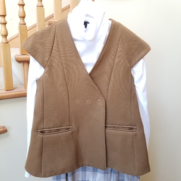 Unique Deisgn Dixie Olive Green Wide Shoulder Vest Size M - Picture 4 of 11